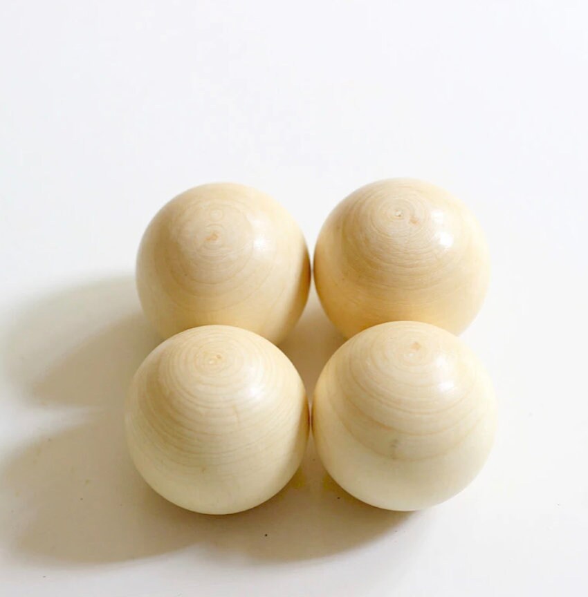Wooden Round Wall Hooks