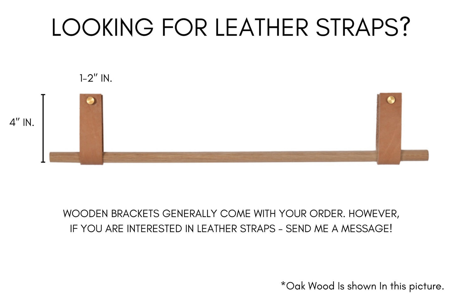 Wood Curtain Rod - Walnut, White Oak, Oak, Maple